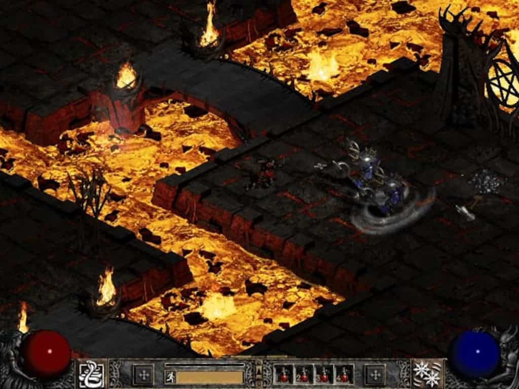 vanhat PC pelit Diablo II (2000)