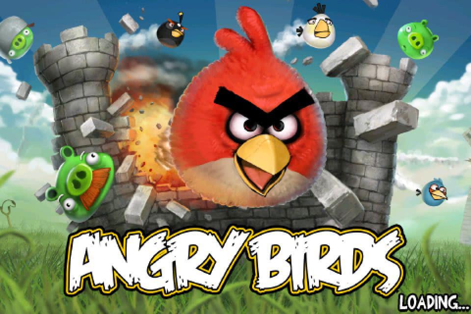 Angry birds iphone pelit