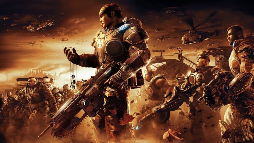 Gears of War Xbox peli
