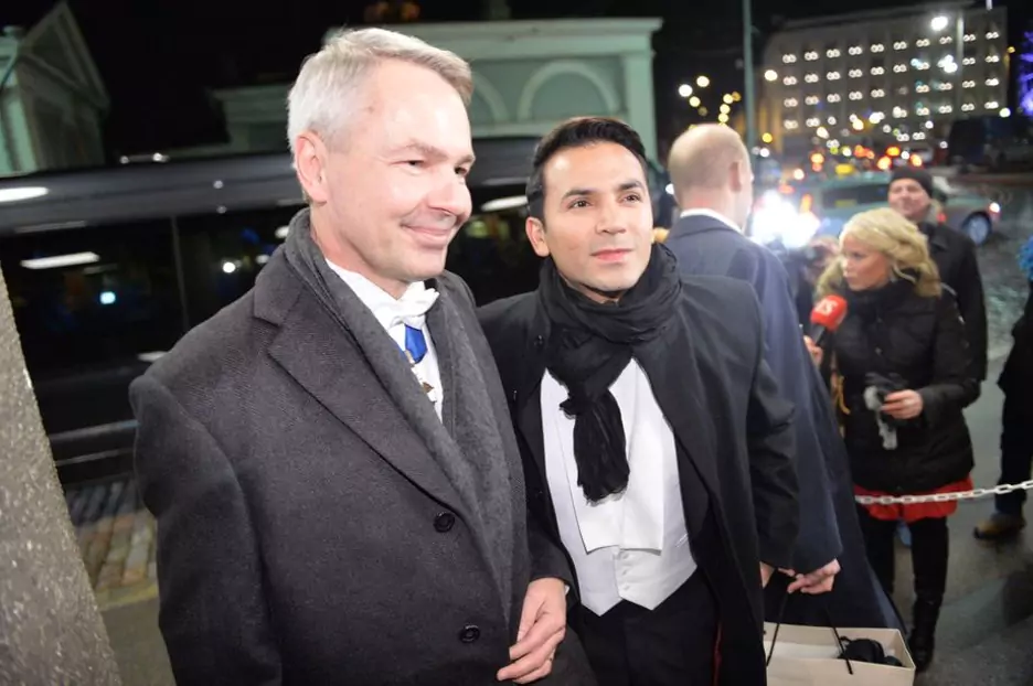 Pekka Haavisto ja Antonio Flores