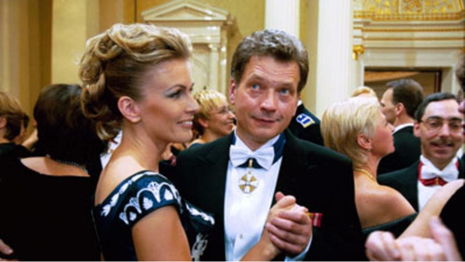 Sauli Niinistö ja Tanja Karpela