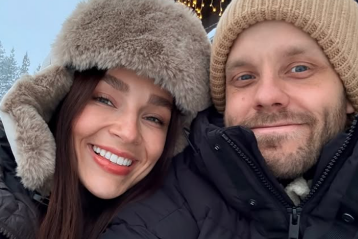 Teemu Pukki ja Hän vaimo Kirsikka Pukki
