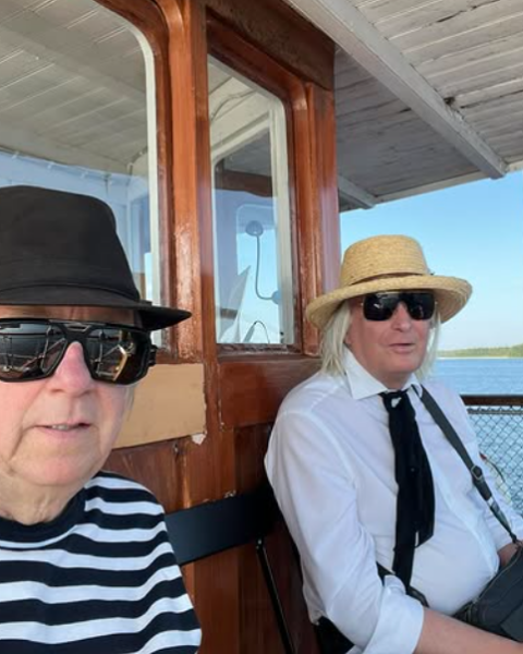 Jukka Rintala ja hänen puoliso Matti Vaskelainen