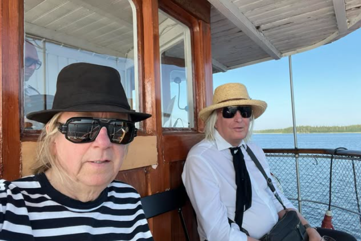 Jukka Rintala ja hänen puoliso Matti Vaskelainen