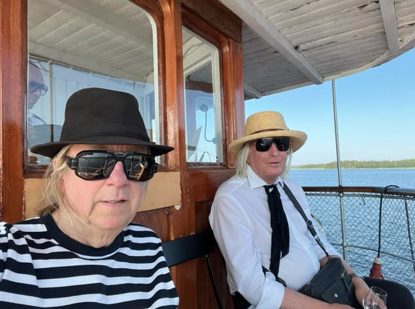 Jukka Rintala ja hänen puoliso Matti Vaskelainen