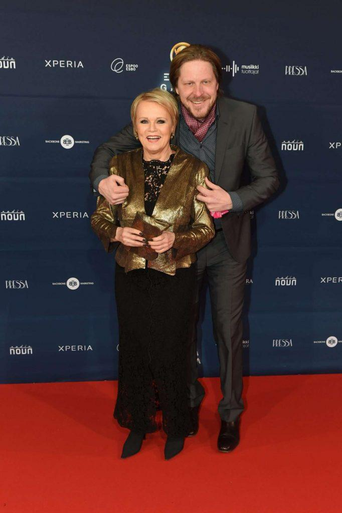 Katri Helena ja Tommi Liimatainen suhteen alkuvuosina