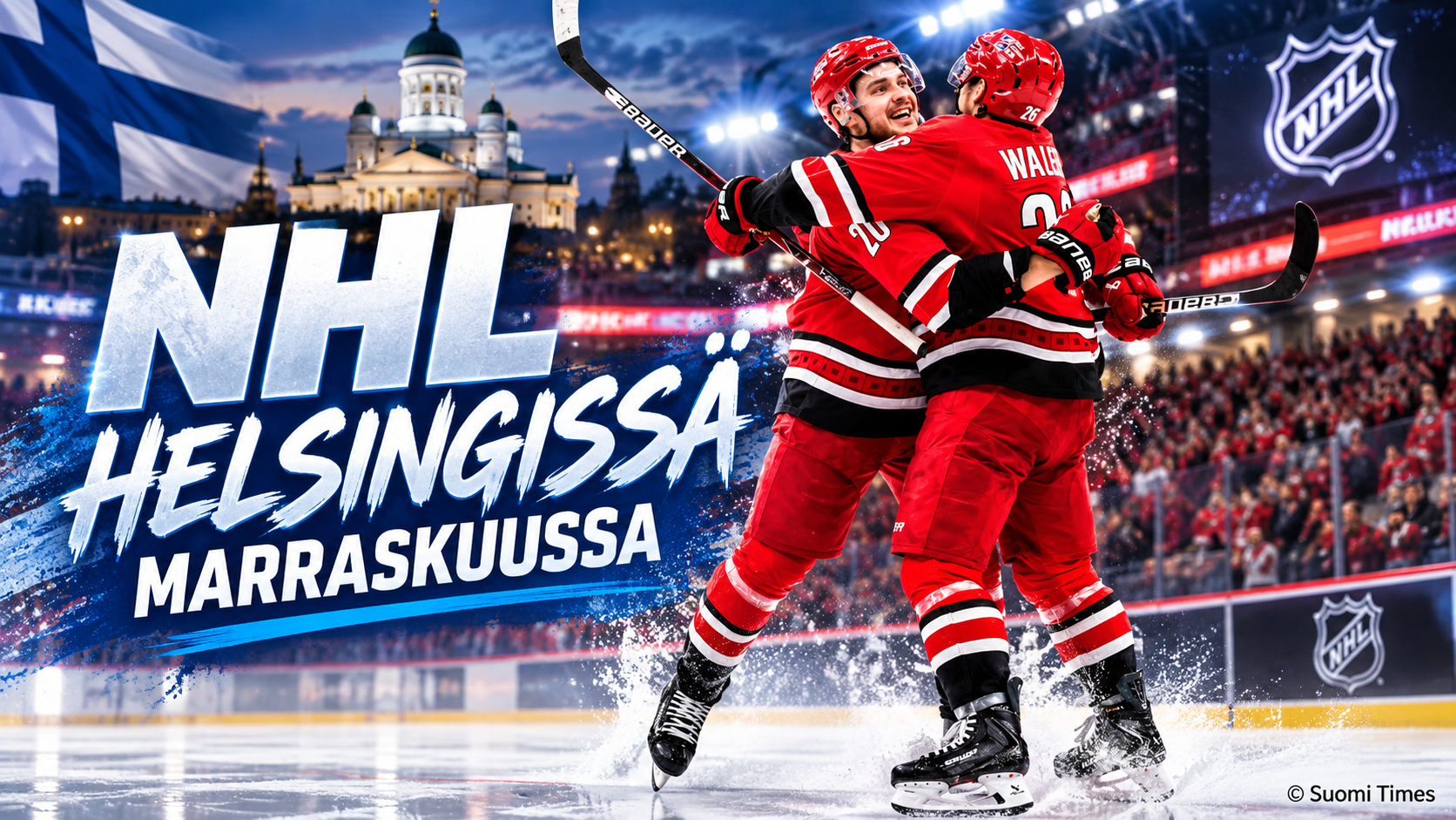 NHL Helsingissä marraskuussa
