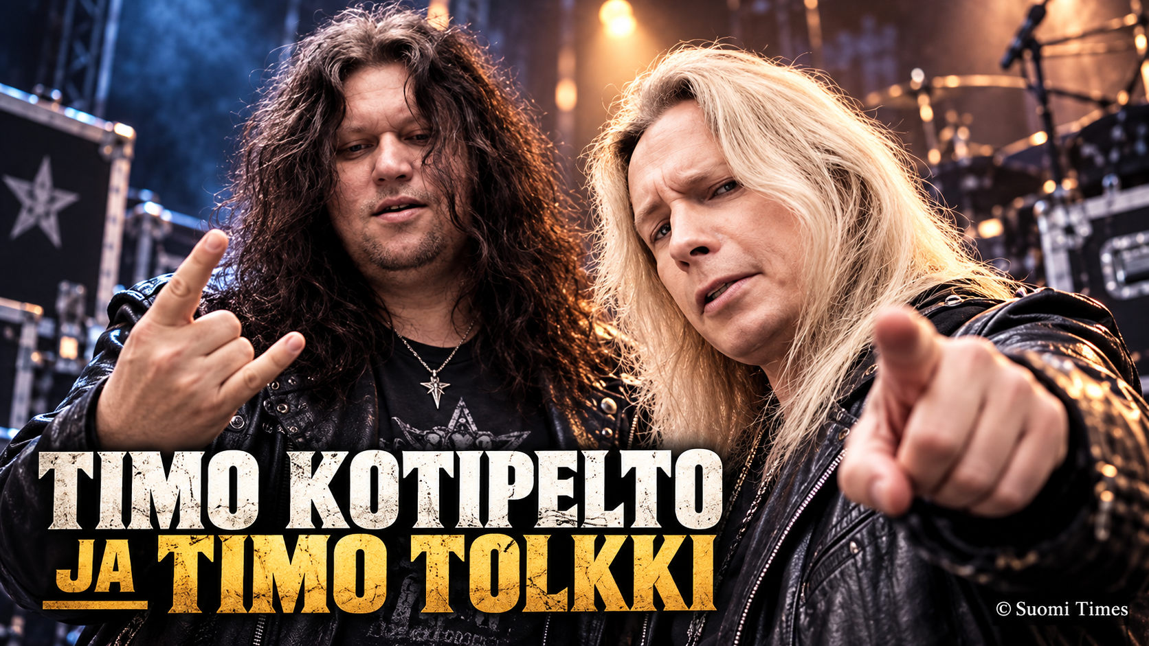 Timo Kotipelto ja Timo Tolkki