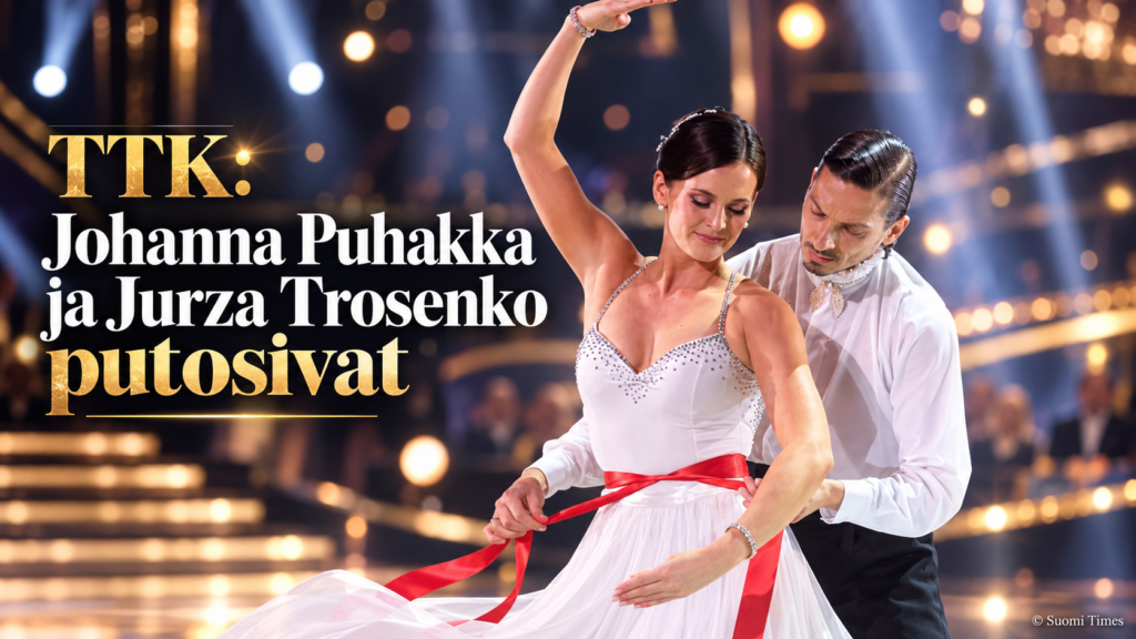 Johanna Puhakka ja Jurza Trosenko Tanssii tähtien kanssa -kilpailussa