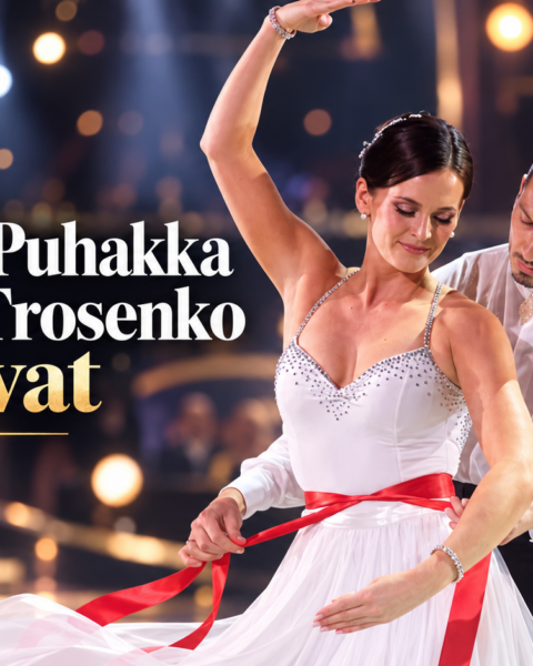 Johanna Puhakka ja Jurza Trosenko Tanssii tähtien kanssa -kilpailussa