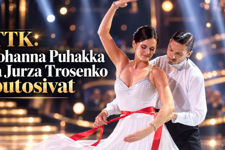 Johanna Puhakka ja Jurza Trosenko Tanssii tähtien kanssa -kilpailussa