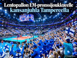 Suomen lentopallomiesten EM-pronssijoukkue