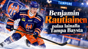 Benjamin Rautiainen Tapparan paidassa