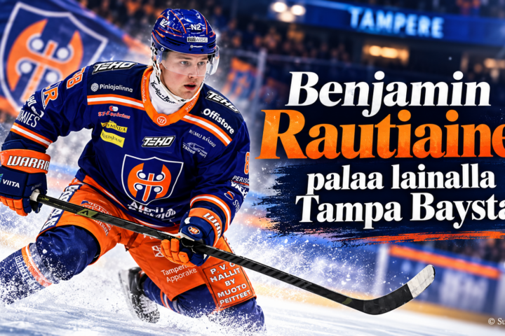 Benjamin Rautiainen Tapparan paidassa