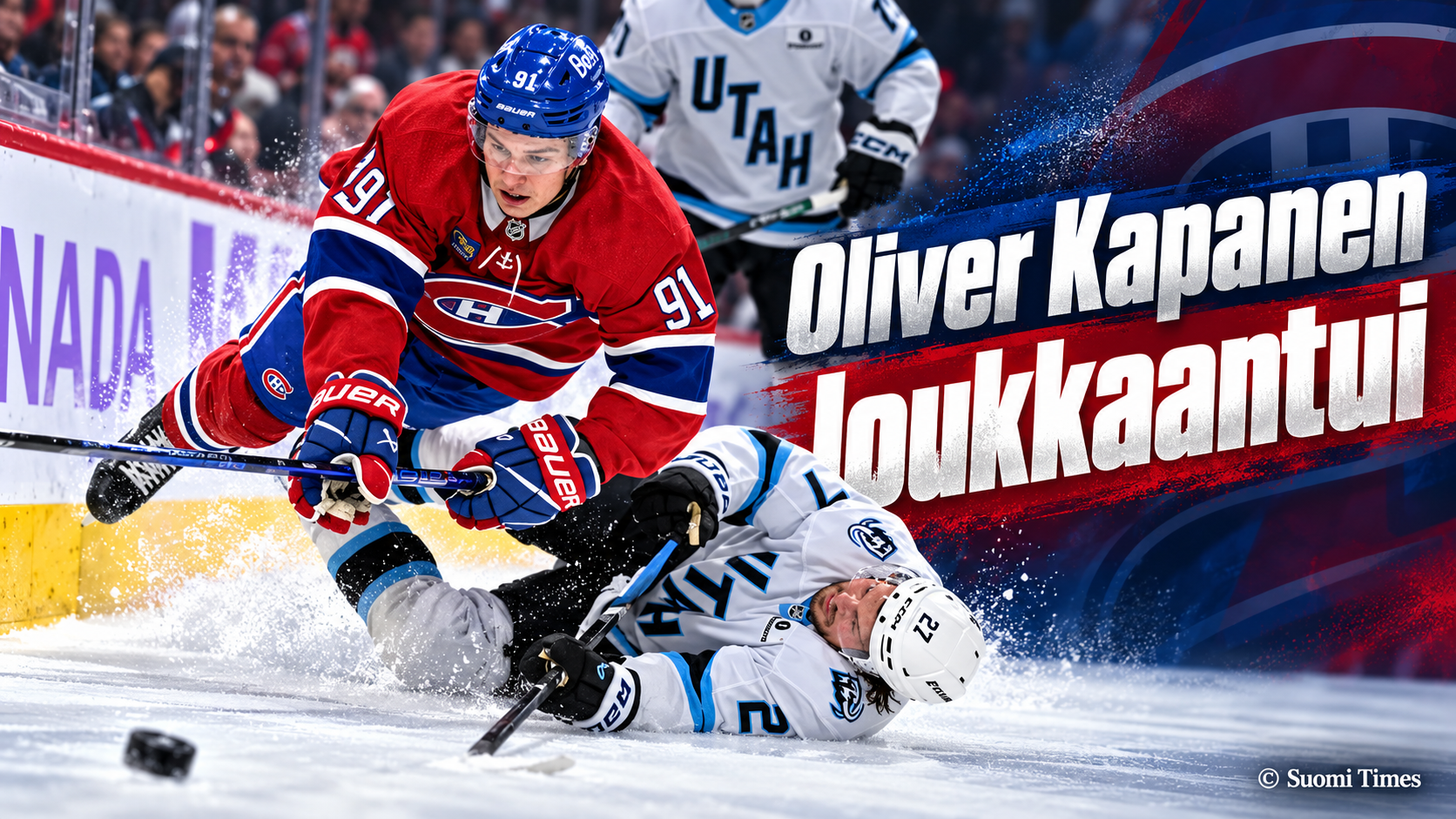 Oliver Kapanen Montreal Canadiens